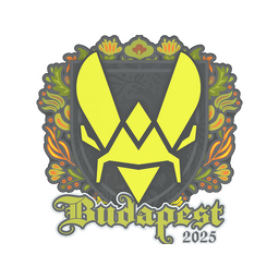 Sticker | Vitality | Budapest 2025