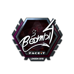 Sticker | Boombl4 (Foil) | London 2018