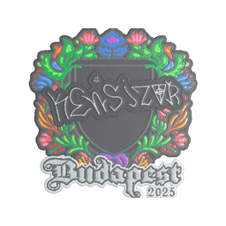 Sticker | kensizor (Embroidered) | Budapest 2025