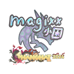 Naklejka | magixx (holograficzna) | Szanghaj 2024
