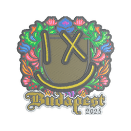 Sticker | lux (Embroidered) | Budapest 2025