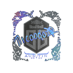 Sticker | nicoodoz (Holo) | Austin 2025