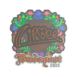 Sticker | Cypher (Embroidered) | Budapest 2025