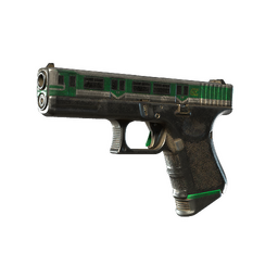 Glock-18 | Green Line (Battle-Scarred)