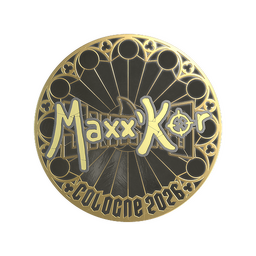 Sticker | maxxkor (Gold) | Cologne 2026