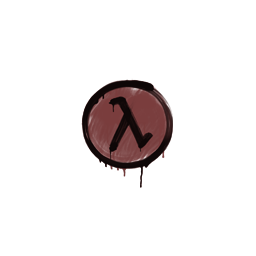 Graffiti | Lambda (Brick Red)