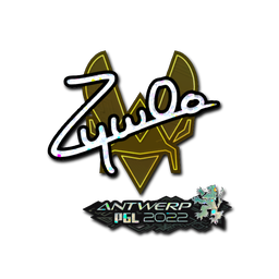 Sticker | ZywOo (Glitter) | Antwerp 2022