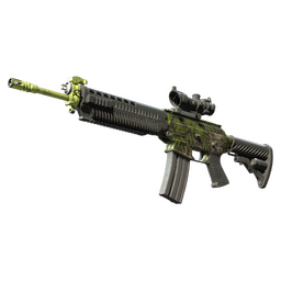Souvenir SG 553 | Lush Ruins (Field-Tested)