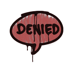 Graffiti | Denied (Blood Red)