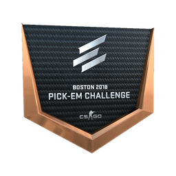 Bronze Boston 2018 Pick'Em Trophy