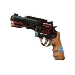 StatTrak™ R8 Revolver | Junk Yard (Battle-Scarred)