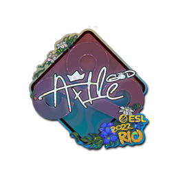 Naklejka | Ax1Le (brokatowa) | Rio 2022