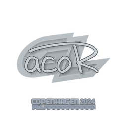 Naklejka | acoR | Kopenhaga 2024
