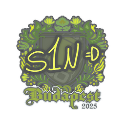 Sticker | s1n | Budapest 2025