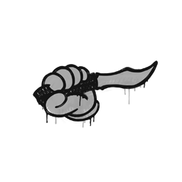 Graffiti | Backstab (Shark White)