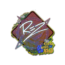 Sticker | REZ (Glitter) | Rio 2022