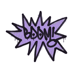 Graffiti | BOOM (Violent Violet)
