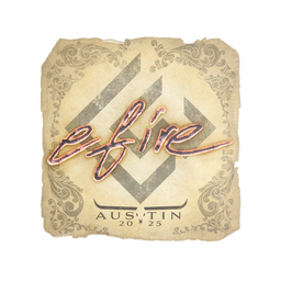 Sticker | efire | Austin 2025