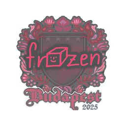 Sticker | frozen | Budapest 2025
