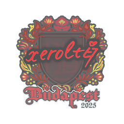 Sticker | xerolte | Budapest 2025