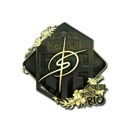 Sticker | degster (Gold) | Rio 2022