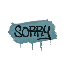 Graffiti | Sorry (Wire Blue)