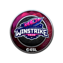 Naklejka | Winstrike Team (foliowana) | Katowice 2019