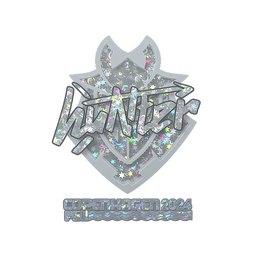 Sticker | huNter- (Glitter) | Copenhagen 2024