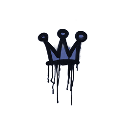 Graffiti | Little Crown (SWAT Blue)
