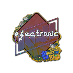 Sticker | electronic (Glitter) | Rio 2022