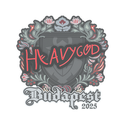 Sticker | Heavygod | Budapest 2025