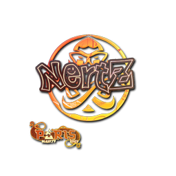 Naklejka | NertZ (holograficzna) | Paryż 2023