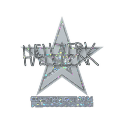 Sticker | hallzerk (Glitter) | Copenhagen 2024