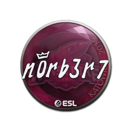 Naklejka | n0rb3r7 | Katowice 2019