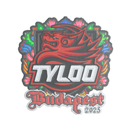 Sticker | TYLOO (Embroidered) | Budapest 2025