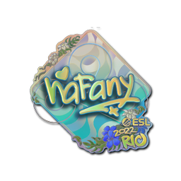 Naklejka | nafany (holograficzna) | Rio 2022