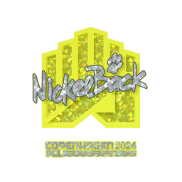Sticker | NickelBack (Glitter) | Copenhagen 2024