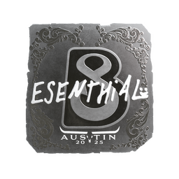 Sticker | esenthial (Foil) | Austin 2025