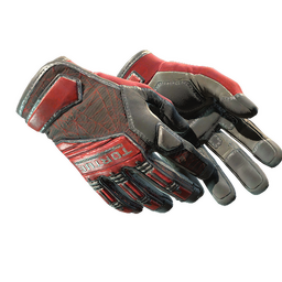 ★ Specialist Gloves | Crimson Web (Minimal Wear)