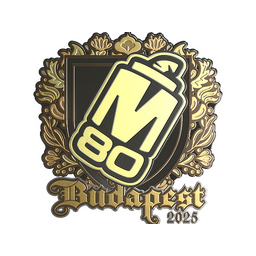 Sticker | M80 (Gold) | Budapest 2025