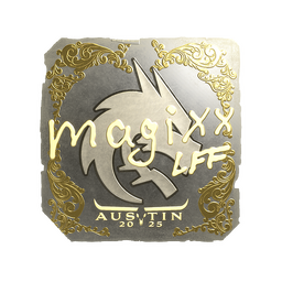 Naklejka | magixx (złota) | Austin 2025
