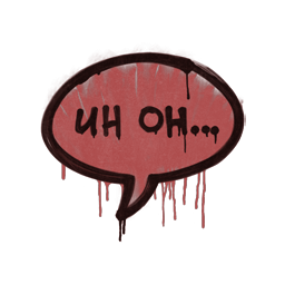 Graffiti | Uh Oh (Blood Red)