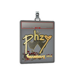 Sticker Slab | phzy (Gold) | Shanghai 2024