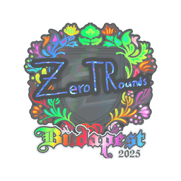 Sticker | ztr (Holo) | Budapest 2025