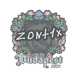 Sticker | zont1x | Budapest 2025