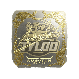 Sticker | Attacker (Gold) | Austin 2025