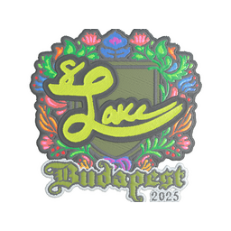 Sticker | Lake (Embroidered) | Budapest 2025