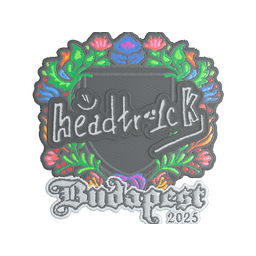 Sticker | headtr1ck (Embroidered) | Budapest 2025