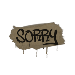 Graffiti | Sorry (Dust Brown)
