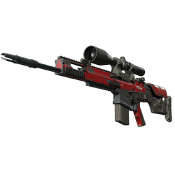 StatTrak™ SCAR-20 | Crimson Web